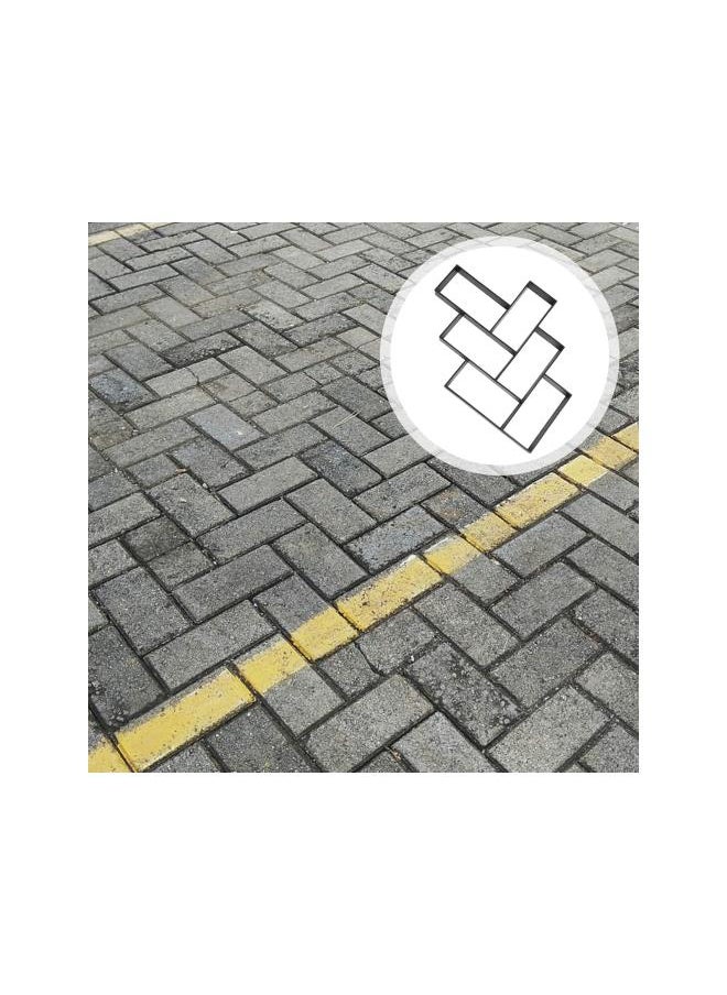 silvercnc - silvercnc Concrete Molds Walk Maker PP Plastic Square Reusable Garden Pavement Paving Mold Stepping Stone Paver Path Brickform 49. 7x40. 5cm - Image 1