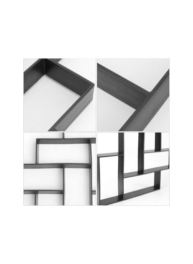 silvercnc - silvercnc Concrete Molds Walk Maker PP Plastic Square Reusable Garden Pavement Paving Mold Stepping Stone Paver Path Brickform 49. 7x40. 5cm - Image 1