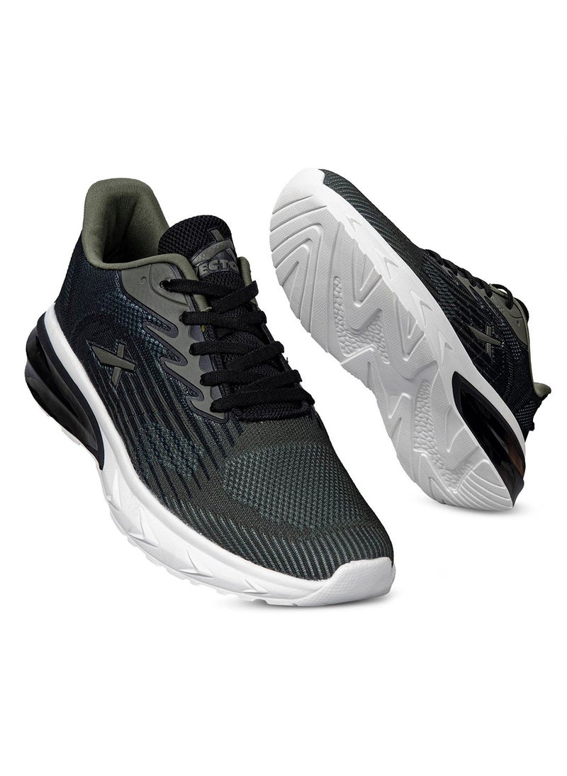 Vector X - Defence Running/Jogging Shoes | Material: Ethylene Vinyl Acetate/ Leather | For Men & Boys | Breathable Mesh | Lightweight | Slip-Resistant | Durable - Image 1