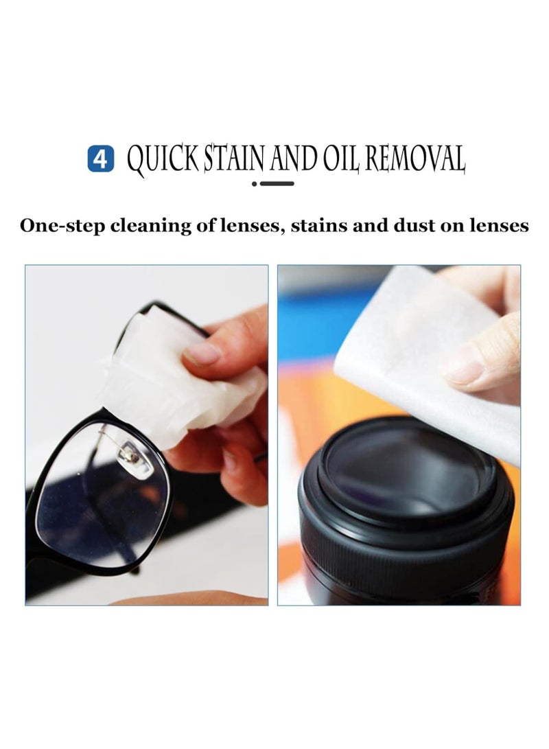 POWER CLEAN 100 Pack Anti Fog Wipes for Glasses, Individually Wrapped Lens Cleaner Wipes Pre-Moistened Lens & Screen Cleaning Wipes, Individual Wrapped Antifog for Eyeglass Cleaner - Image 4