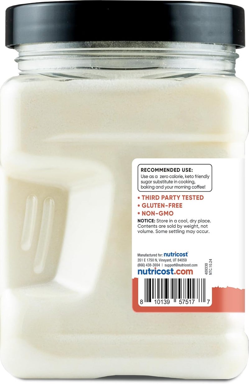 Nutricost Pantry Monk Fruit With Allulose - Natural Sweetener, 1.4 Pounds, Vegan and GMO-Free - Image 5