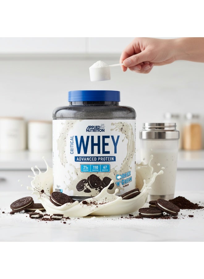 Applied Nutrition Critical Whey Blend, Lean Muscle Growth, Workout Recovery, Bodybuilding Fuel, 2Kg , Cookies And Cream Flavor - Image 4