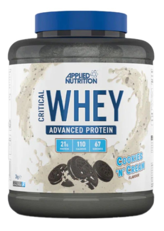 Applied Nutrition Critical Whey Blend, Lean Muscle Growth, Workout Recovery, Bodybuilding Fuel, 2Kg , Cookies And Cream Flavor - Image 3