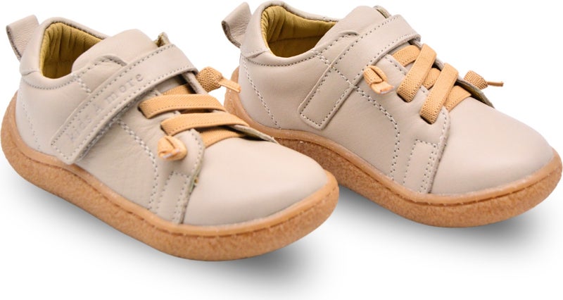 Kids A More Nicolo Elastic Leather Boy Shoes Beige  - Image 5