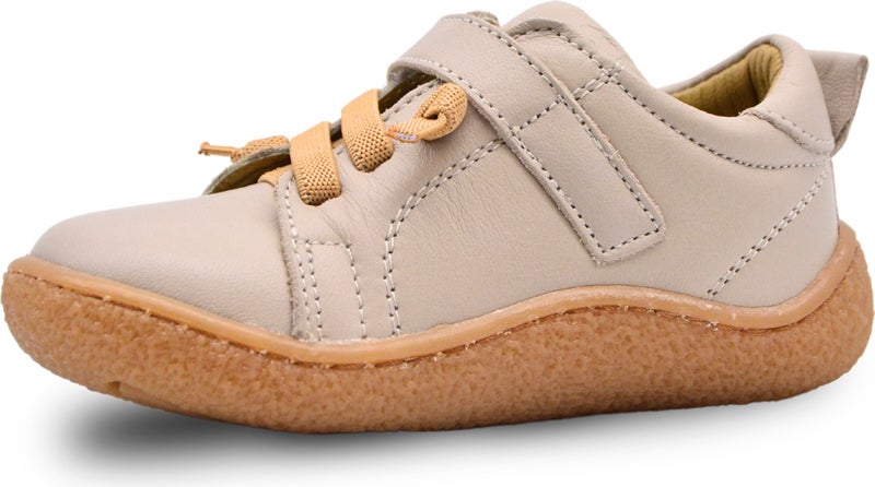 Kids A More Nicolo Elastic Leather Boy Shoes Beige  - Image 3