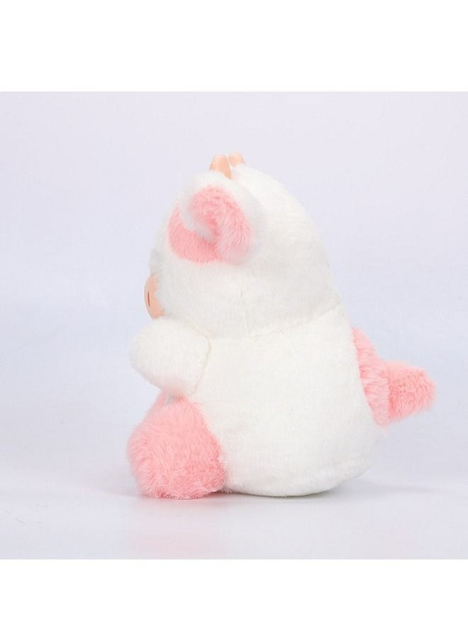 McDou - Pink Cow Plush Toy Belle Strawberry Cow Cute Strawberry Cow Doll - Image 1