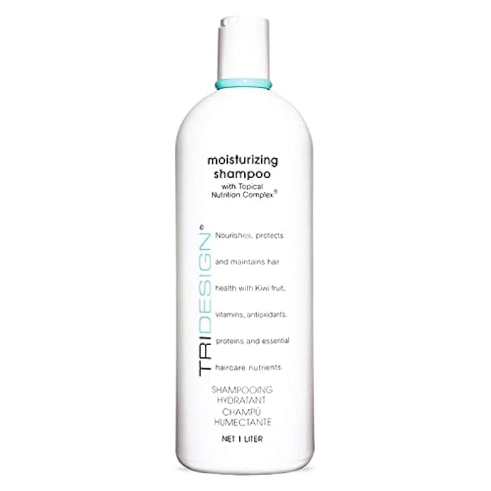 TRIDESIGN Moisturizing Shampoo – Hydrating Shampoo for Dry Hair, Nourishing Moisturizer for Women and Men for Home or Salon Use, Moisturizing or Dry Scalp, 34 Oz - Image 1