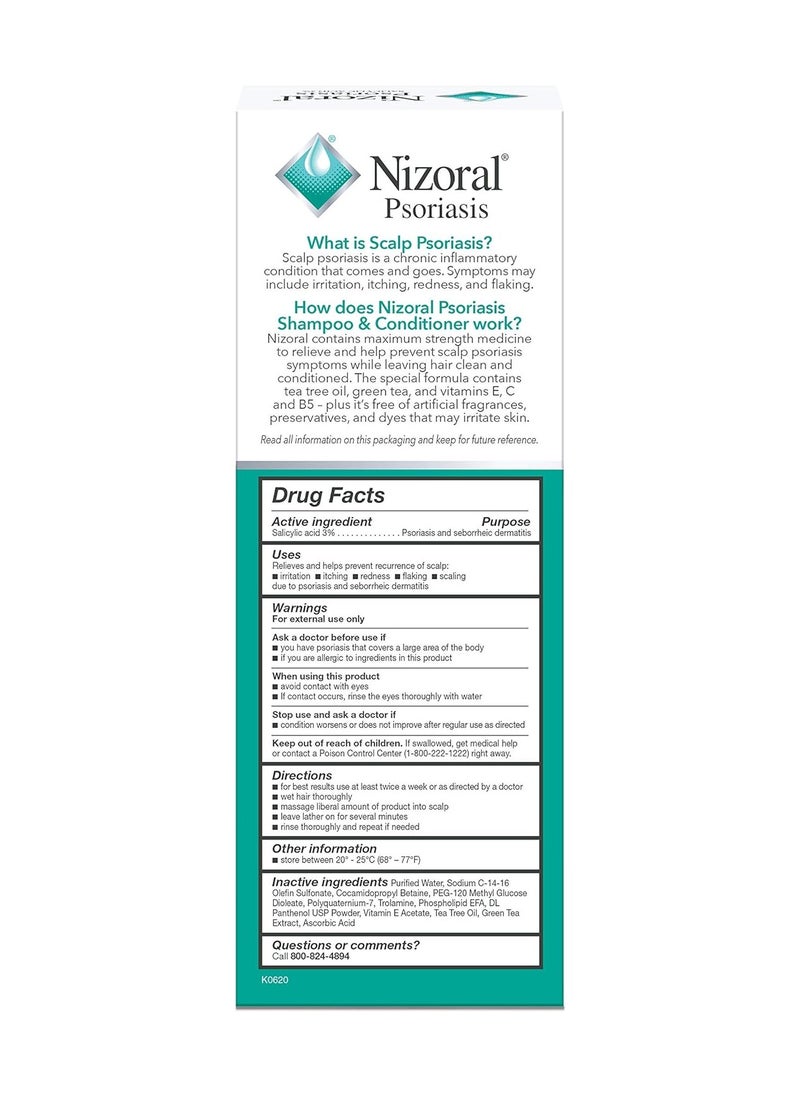Nizoral - Psoriasis Shampoo and Conditioner 325ml - Image 1