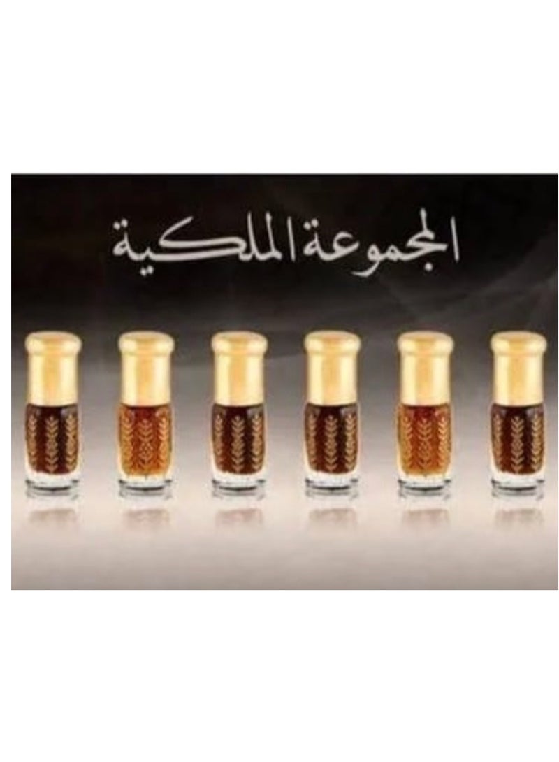 Generic Malaki collection with scent, Mukhallat Dosari, incense perfume, oud bakhoor, Gulf incense, Mukhallat Amber, agarwood, 6 ml 
