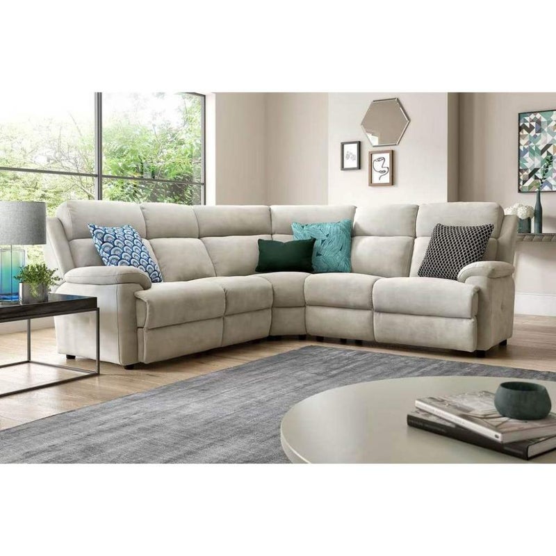 home house Corner sofa 250x180x70x70 cm - Beige - Image 1