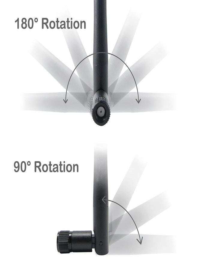 Rydocyee WiFi Antenna PC Bluetooth Antenna, Dual Band 2.4Ghz 5Ghz 5.8Ghz 3dBi with RP-SMA Male (with No Pin) for Gaming Motherboard, RV Camera, Mini PCIE M.2 Wireless Card, Router -2 Pack - Image 4