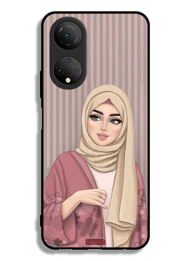 Tolwak Honor X7 Protective Case Cover Hijab Girl Art - Image 2