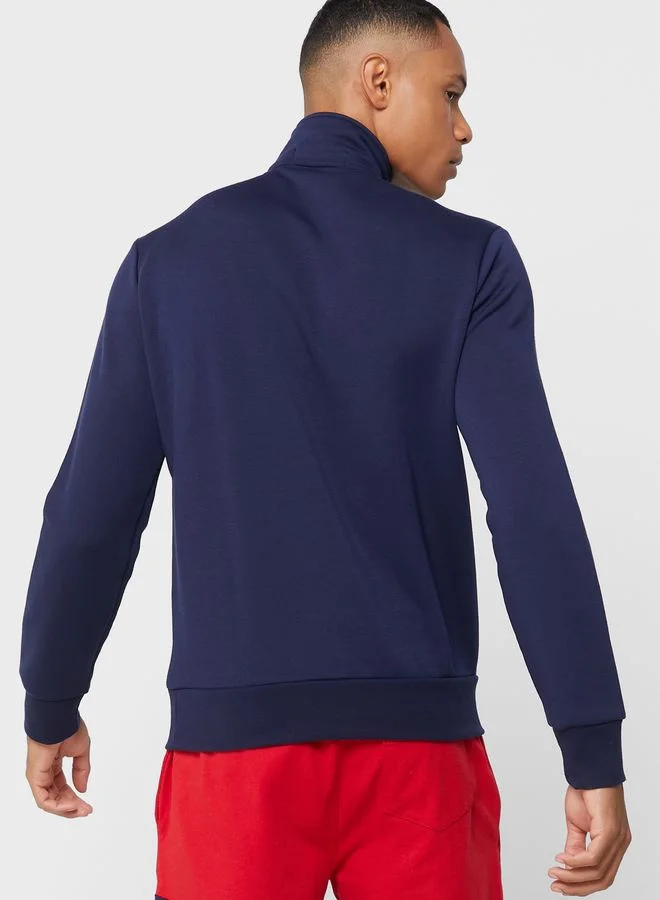POLO RALPH LAUREN Logo Half Zip Sweatshirt