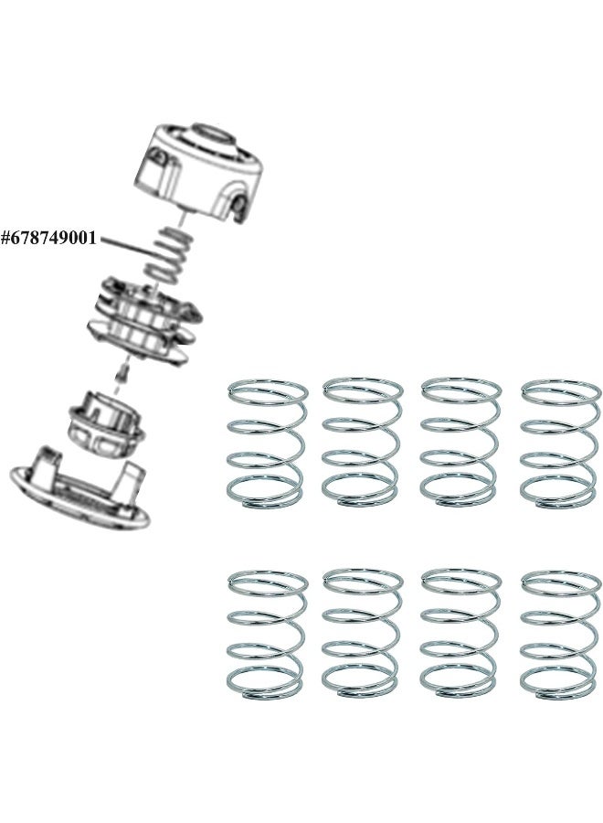 Gugaguga 8 Pieces 678749001 Spring Replacement For Trimmer Ry29550, Ry30530, Ry30550, Ry30570  - Image 4