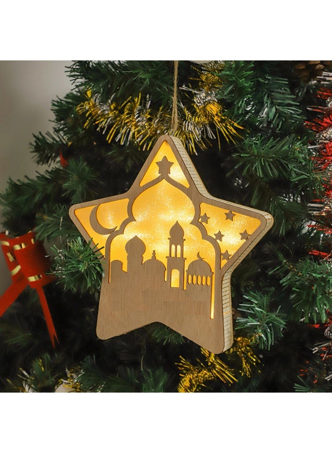 Nariele Wooden Atmosphere Shaped Lamp For Bedroom - Image 2