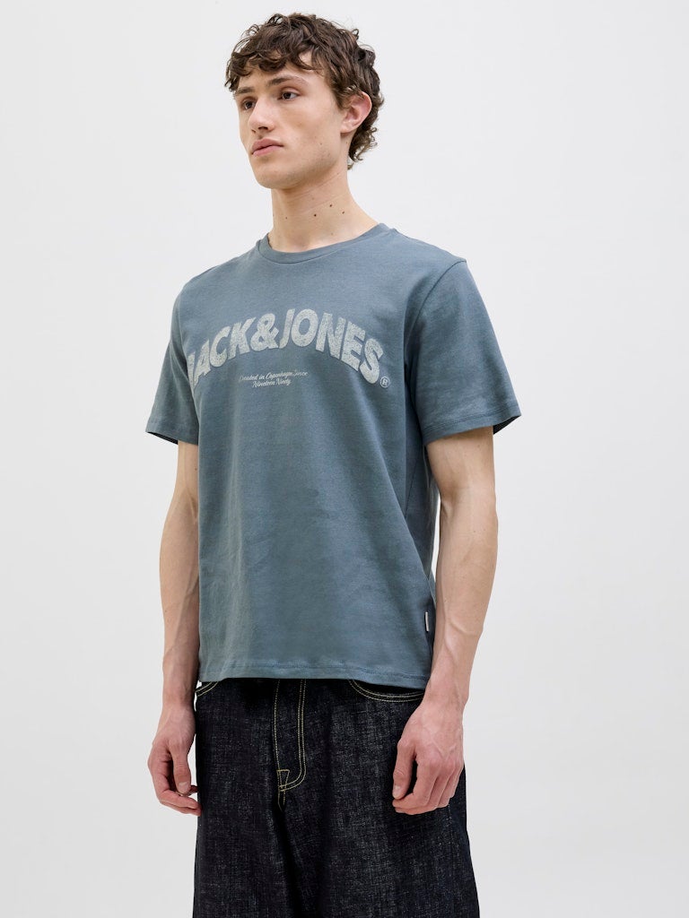 JACK & JONES JORALMERIA BOLD BRANDING TEE SS CN LN - Image 4