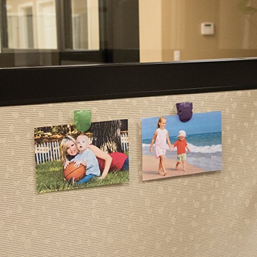 Advantus مشابك حائط قماشية Advantus 75336، حجم قياسي، ألوان باردة متنوعة، 50/علبة - Image 2