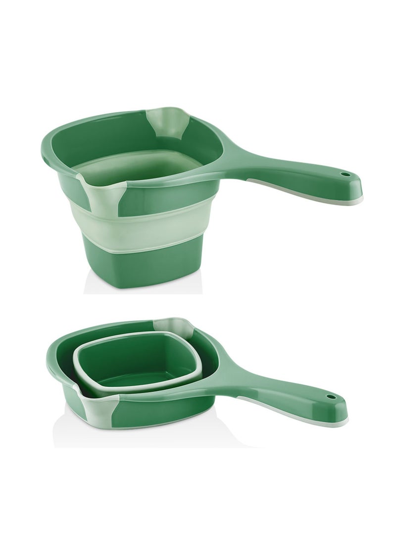 كلوكس مغرفة قابلة للطي 270X165X105 مم طقم 2 حبة - Image 1