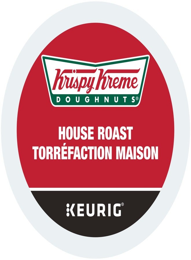 Krispy Kreme Doughnuts Smooth House Roast Single Serve Keurig Certified Recyclable K-Cup pods for Keurig brewers, 30 Count' - Image 5