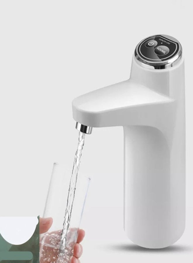 Wireless Battery Automatic Electric Drinking Water Pump Dispenser DISPENSER002 White - Image 1