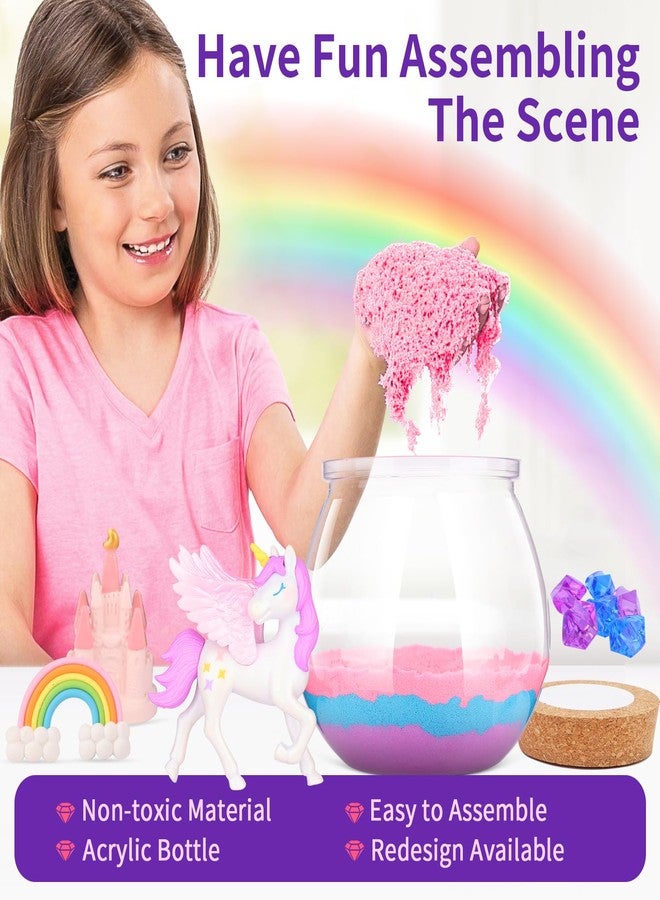 Envyvip Unicorn Gifts for Girls 4-12 Years Old, Unicorn Crafts Kit for Kids, Light Up Decoration with Remote Control - Arts and Crafts for Kids, Birthday Gifts Toys for Girls Age 4 5 6 7 8 9 10 11 12 - Image 5