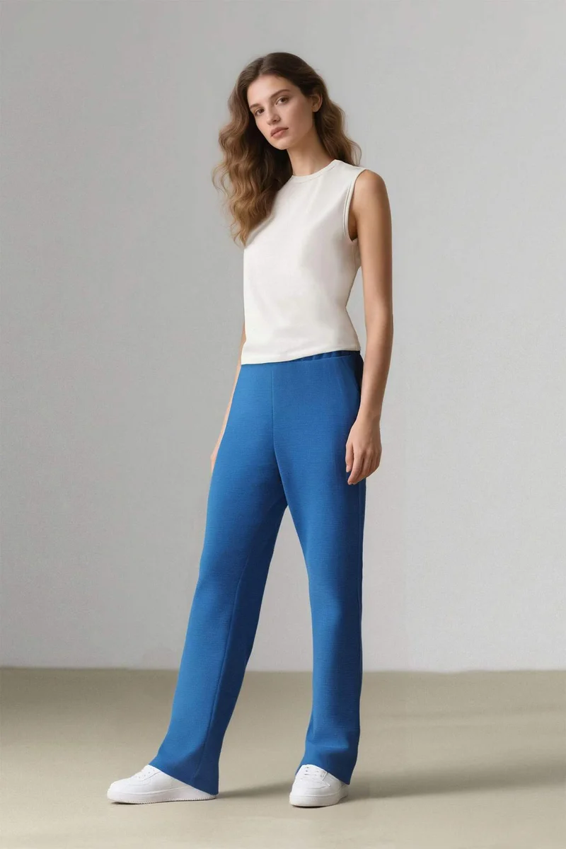 ديفاكتو Straight Fit Aerobin Trousers