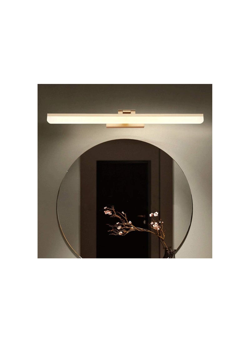GGOOT LED Vanity Mirror Lights, Bathroom Wall Light Fixture, Frame Picture Lighting Make-up Mirror Lamps with 180°Rotation for Washroom Dressing Room, Warm White  - Image 2