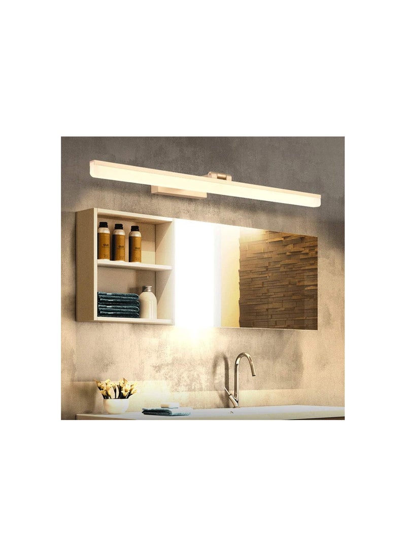 GGOOT LED Vanity Mirror Lights, Bathroom Wall Light Fixture, Frame Picture Lighting Make-up Mirror Lamps with 180°Rotation for Washroom Dressing Room, Warm White  - Image 3