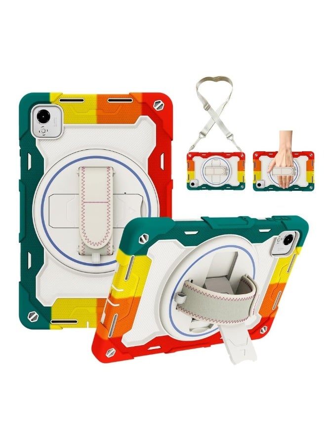 عام غطاء أطفال لهونر باد X9a 11.5 بوصة (2025)، غطاء سيليكون متين مقاوم للصدمات مع حزام كتف، حامل مرن متعدد الزوايا قابل للتعديل 360° مع حزام يد دوار. - Image 1