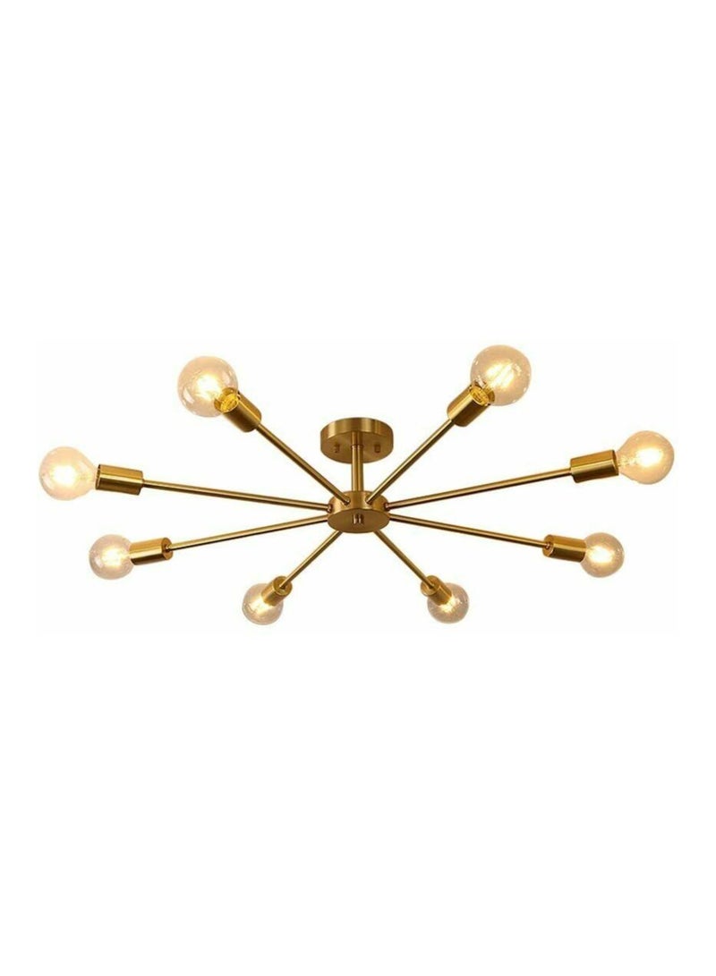 Cluc Steco Chandelier - 8 Branches - Gold  - Image 3