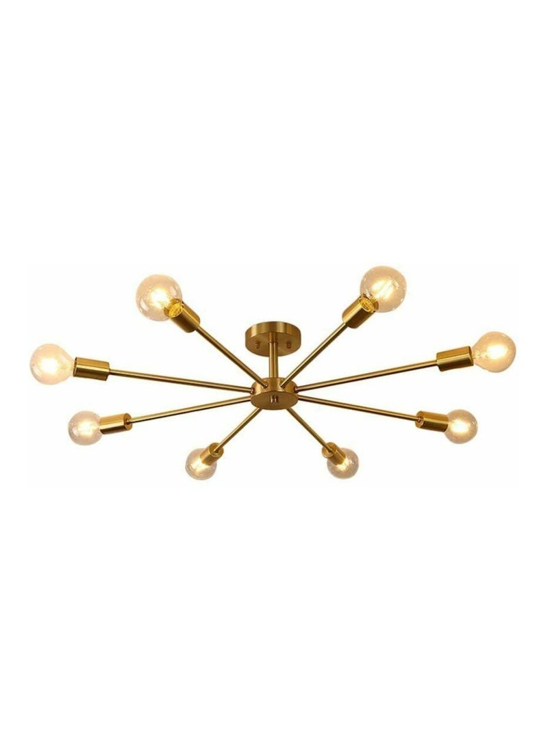 Cluc Steco Chandelier - 8 Branches - Gold  - Image 2