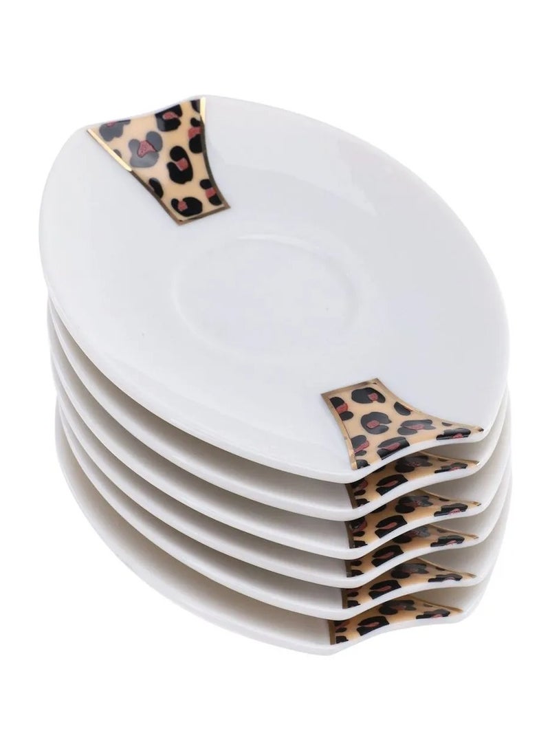 السيف مجموعة كوب وصحن من البورسيلان - Image 3