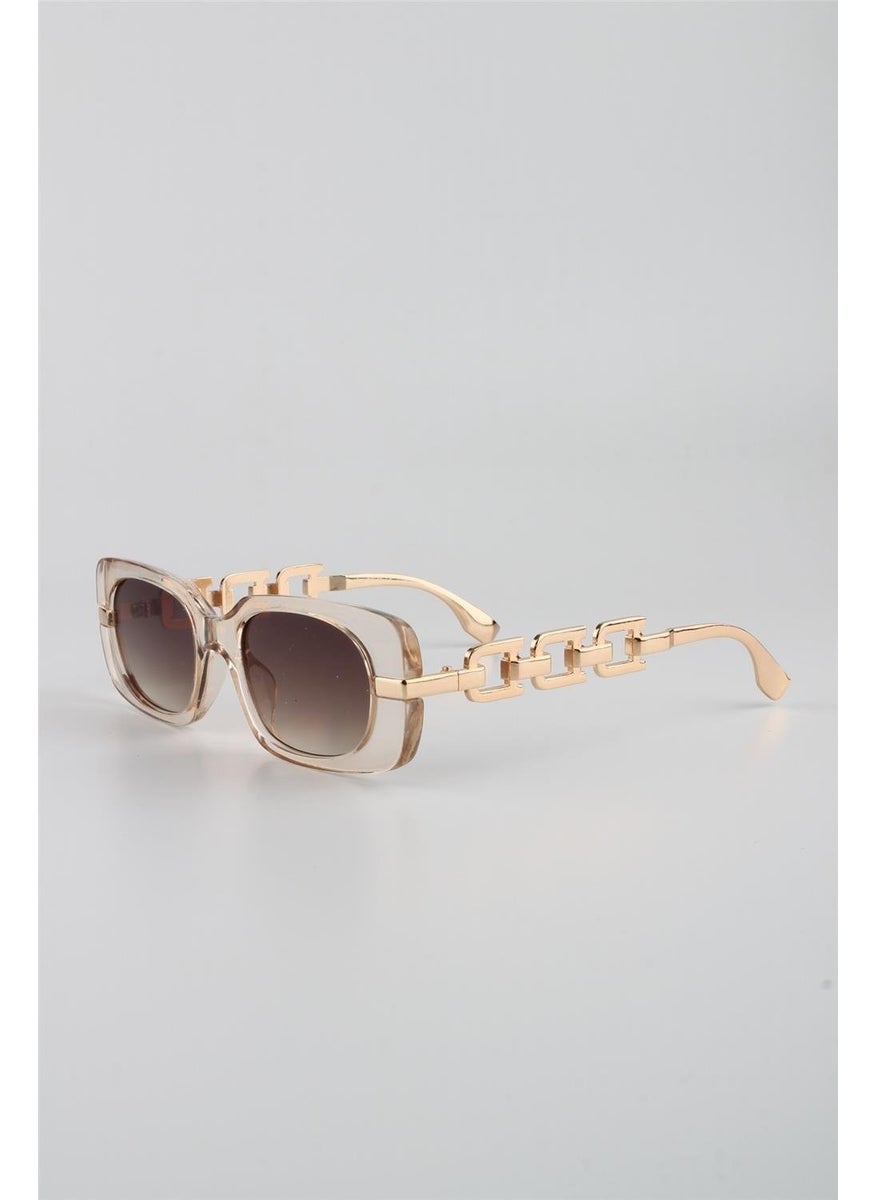 La Viva Beige Gradient UV400 Filter Women's Sunglasses G24LVS3328R06  - Image 1