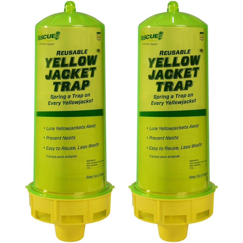 RESCUE Reusable Yellowjacket Trap Includes Attractant 2 Traps - Image 2