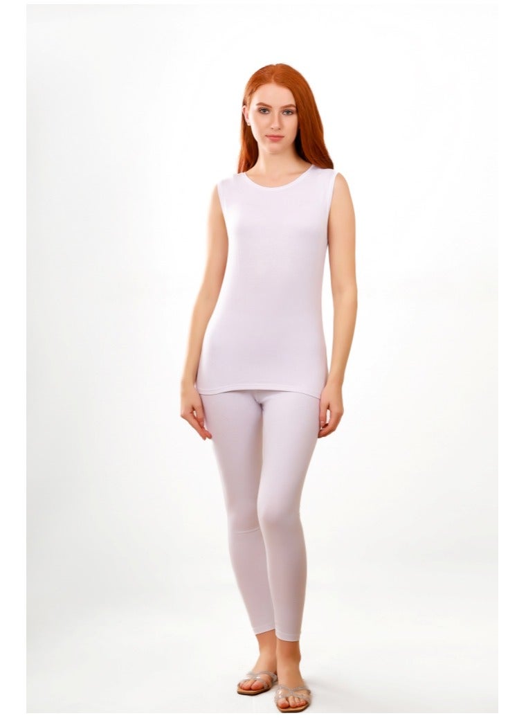 Selina Wear Selina Wear Women Crew Neck Sleeveless - Athletic Fitness Tops for Sports, Exercise, Racerback, Gym, Running, Yoga  - Image 3