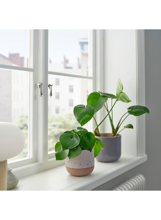 Beige Plant Pot – Indoor & Outdoor Decorative Flower Pot, Durable and Stylish, 12 cm Diameter - Image 2