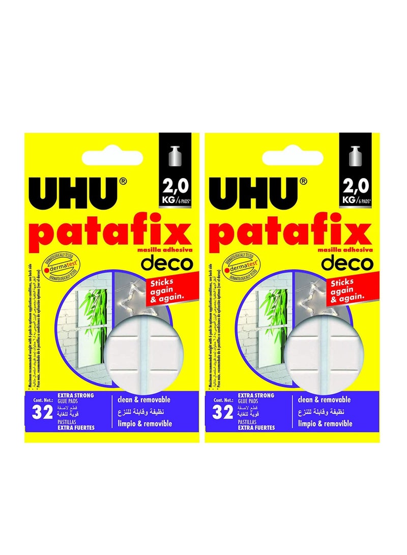 UHU 2-Pack Patafix Home Deco Reusable Adhesive Tack-Its - Image 1