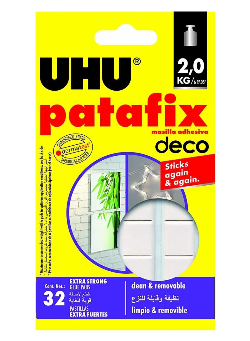 UHU 2-Pack Patafix Home Deco Reusable Adhesive Tack-Its - Image 2