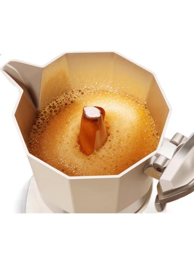 Cliton Moka Pot, Home Single-Valve Pour-Over Coffee Maker, European Octagonal Outdoor Camping Italian Espresso Machine, Espresso Drip Filter Pot - Image 1