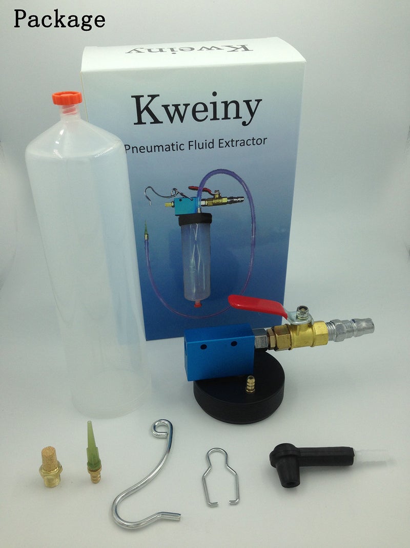 kweiny Pneumatic Fluid Extractor Drainers for Automotive Brake and Clutch and Power Steering Fluid - Image 2