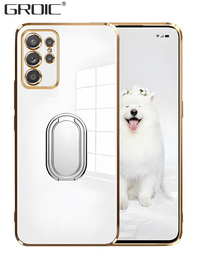 GROIC Phone Cases for Samsung Galaxy S23 Ultra,Slim Fit Soft Holder Kickstand Magnetic Car Mount Supported Phone Shell,Shockproof Protective Cover for Samsung Galaxy S23 Ultra 6.8'' - Image 1