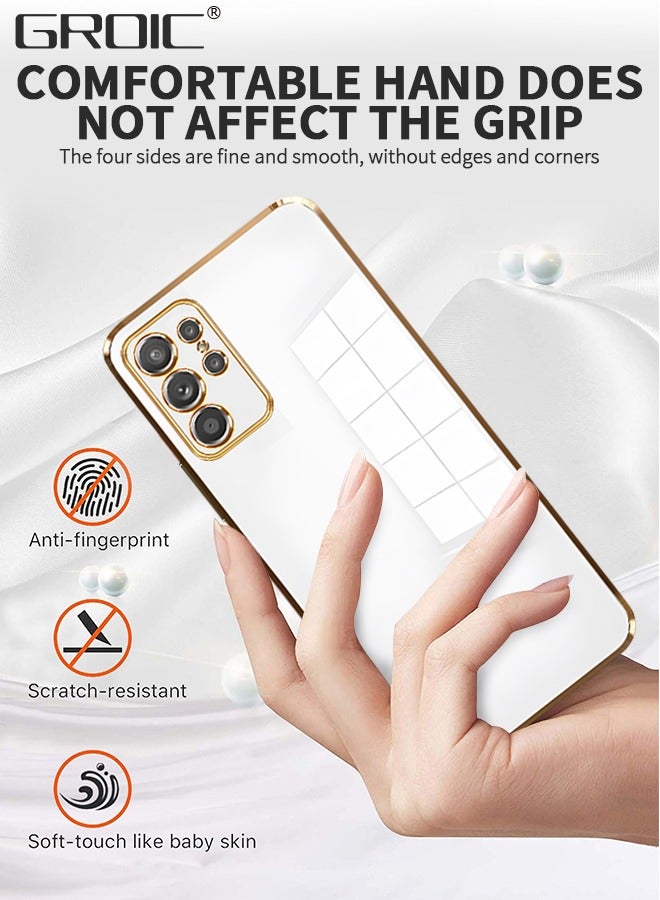 GROIC Phone Cases for Samsung Galaxy S23 Ultra,Slim Fit Soft Holder Kickstand Magnetic Car Mount Supported Phone Shell,Shockproof Protective Cover for Samsung Galaxy S23 Ultra 6.8'' - Image 4