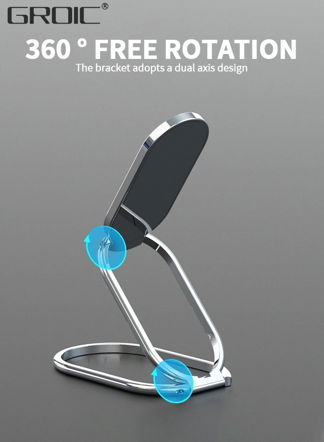 GROIC Phone Cases for Samsung Galaxy S23 Ultra,Slim Fit Soft Holder Kickstand Magnetic Car Mount Supported Phone Shell,Shockproof Protective Cover for Samsung Galaxy S23 Ultra 6.8'' - Image 5