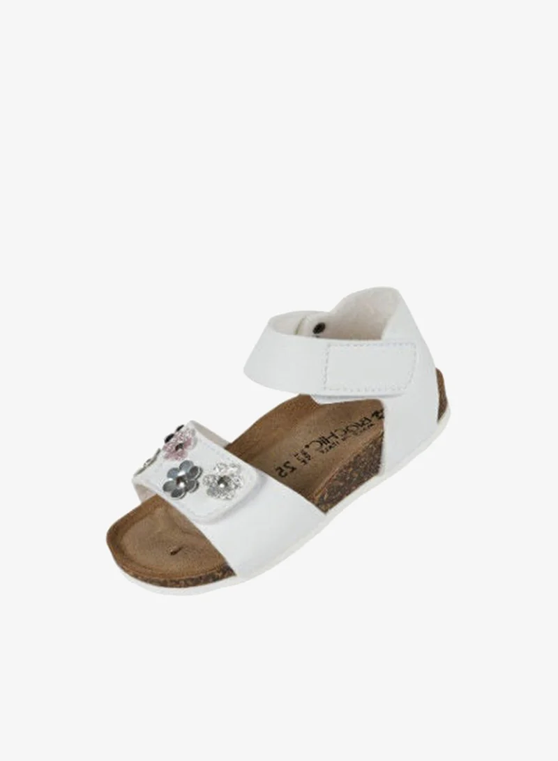 Biochic White Biochic Girls Backstrap Sandal 012-434 807FMT-White for Women | Best Price UAE