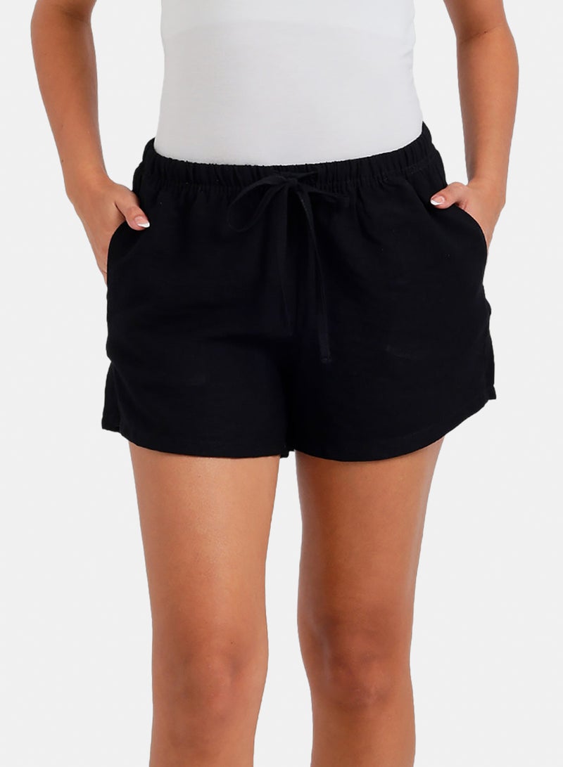 Carina Drawstring Beach Shorts - Image 1