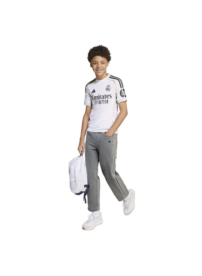Adidas Real H Jsy Y White Football Jerseys For Junior 7-8Y - Image 5