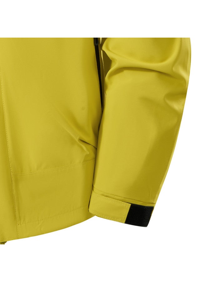 Noble bird Men's 3-in-1 Hooded Youth Mountaineering Jacket Two-piece Detachable Windproof Sports Coat For Autumn And Winter Outdoor Wear - Image 5