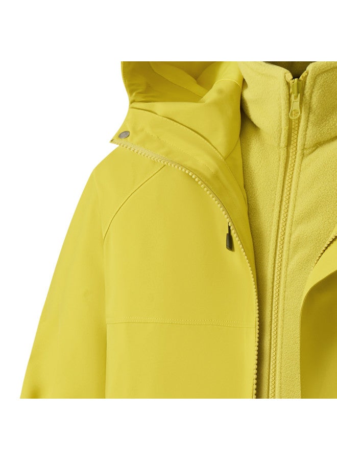 Noble bird Men's 3-in-1 Hooded Youth Mountaineering Jacket Two-piece Detachable Windproof Sports Coat For Autumn And Winter Outdoor Wear - Image 4