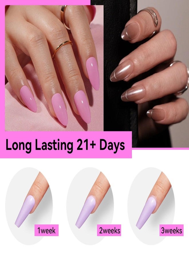 JODSONE 2Pcs 16.5ml Nail Glue Gel Clear And Long-Lasting U V Lamp Cured For Attaching False Nails Repairing Broken Nails And Securing Decorations - Image 4