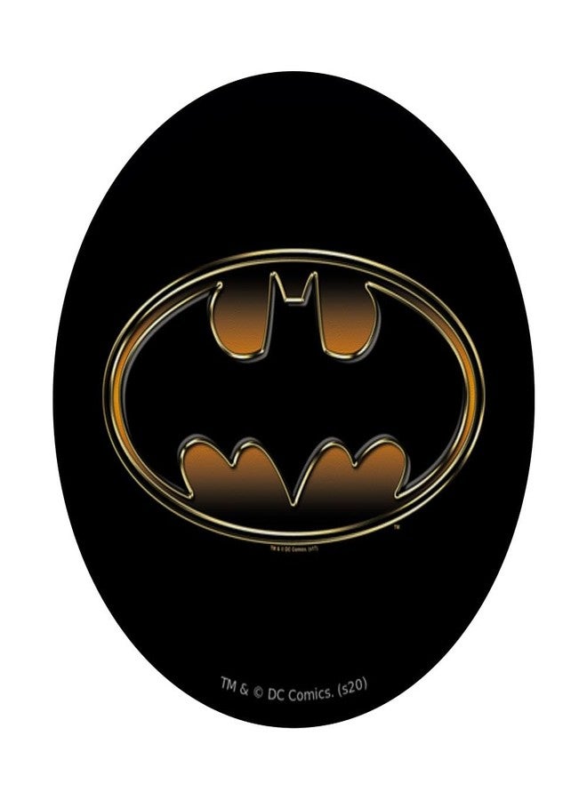 Batman Black & Gold Embossed Shield PopSockets Standard PopGrip - Image 3